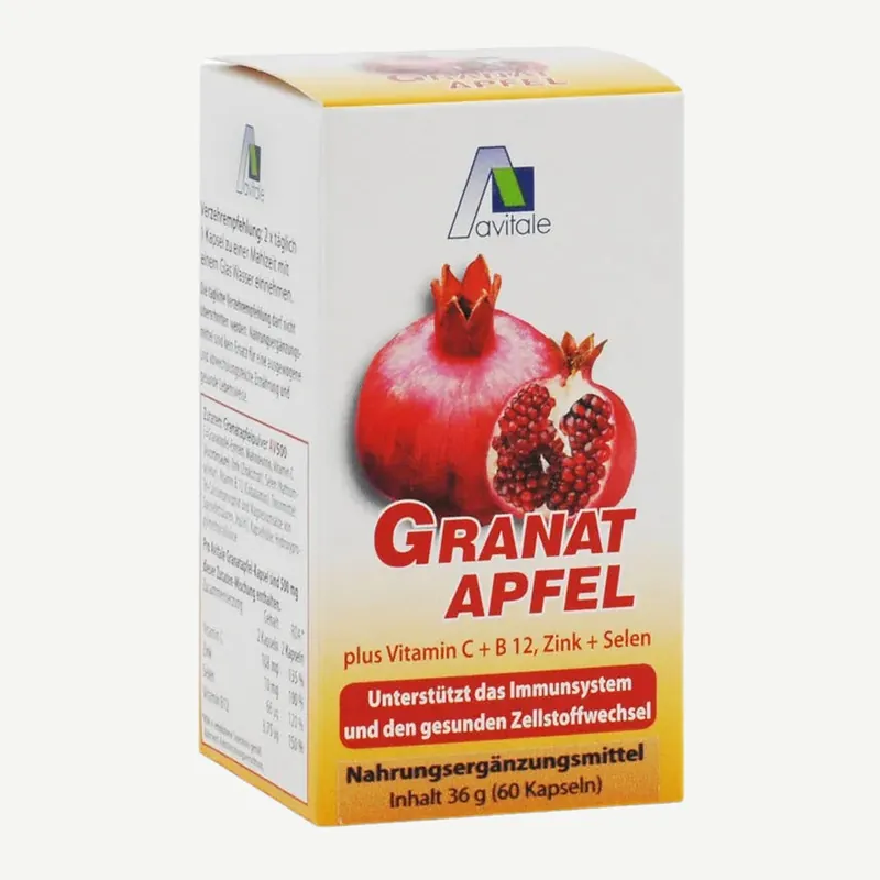 Avitale Granatapfel Basic / 3 x 60 Kapseln