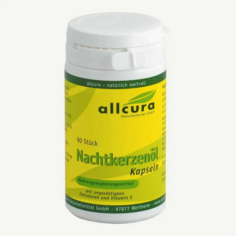 allcura Nachtkerzenöl Basic / 3 x 90 Kapseln