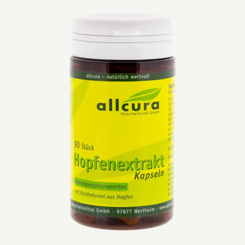 allcura Hopfenextrakt Basic / 3 x 90 Kapseln