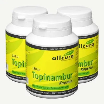 allcura Topinambur Basic / 120 Kapseln