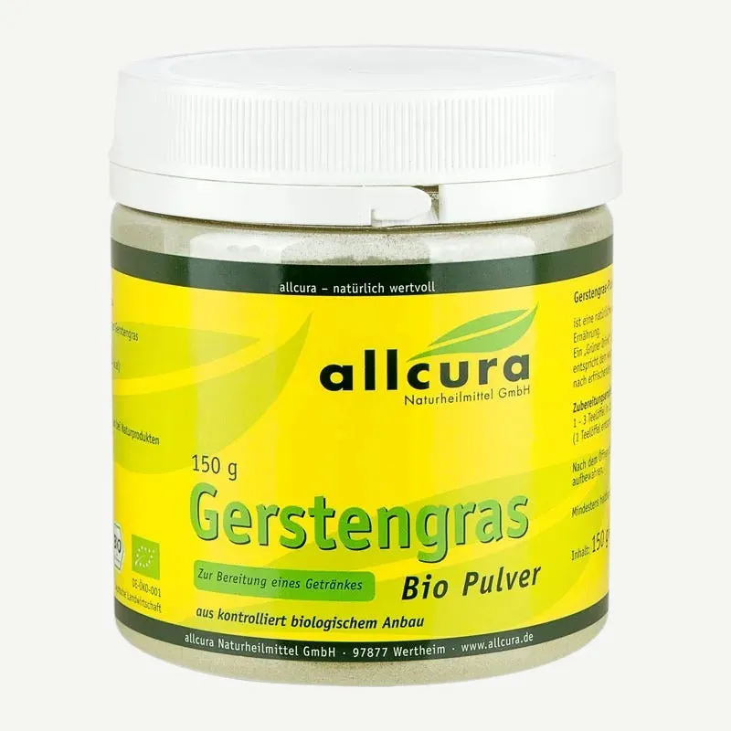 allcura Bio Gerstengras, Pulver
