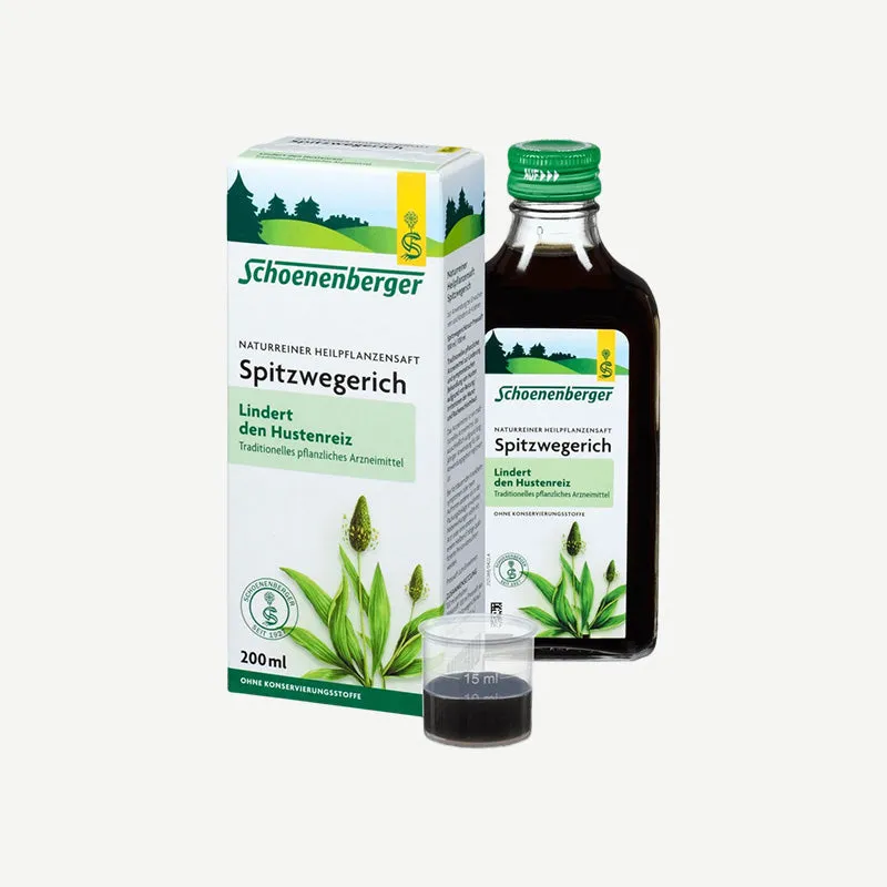 Schoenenberger Spitzwegerich, Saft