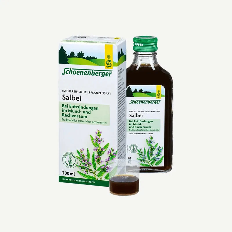 Schoenenberger Salbei, Saft