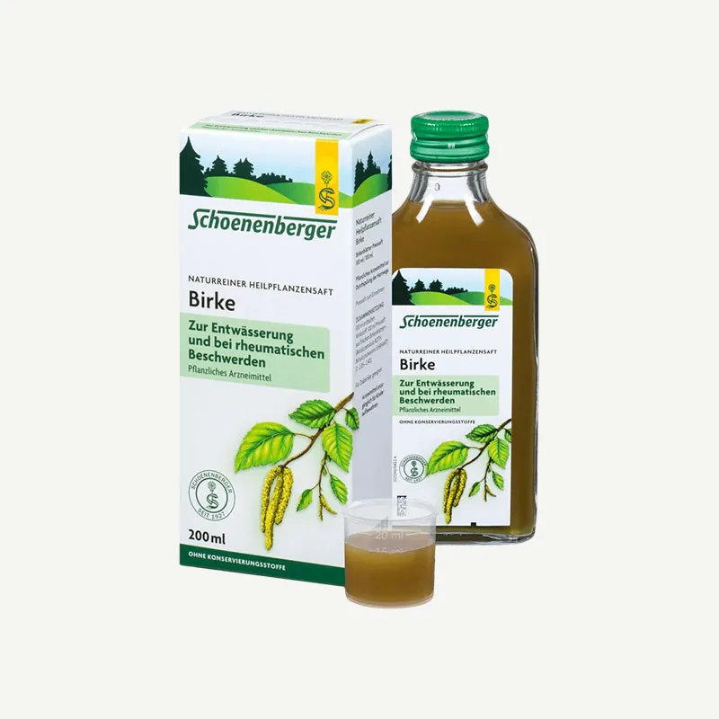 Schoenenberger Birke, Saft