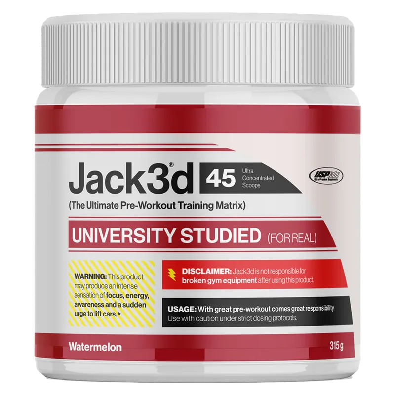 JACK3D ADVANCED Pre Workout Booster 315g
