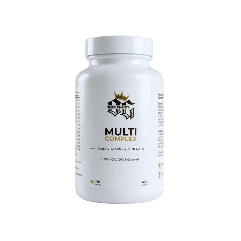 Multi Complex – mit Q10, OPC & Quercetin | 120 Kapseln