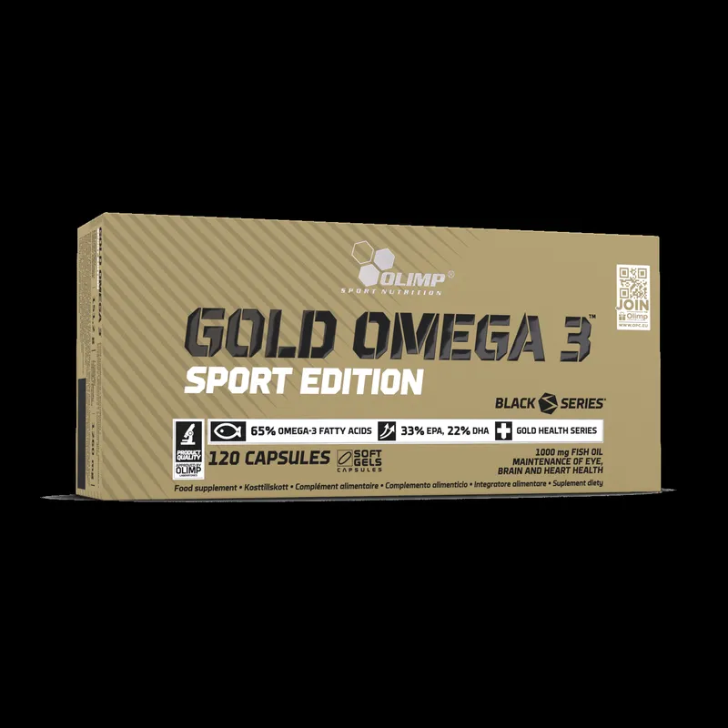 Olimp Gold Omega 3 Sport Edition - 120 Kapseln