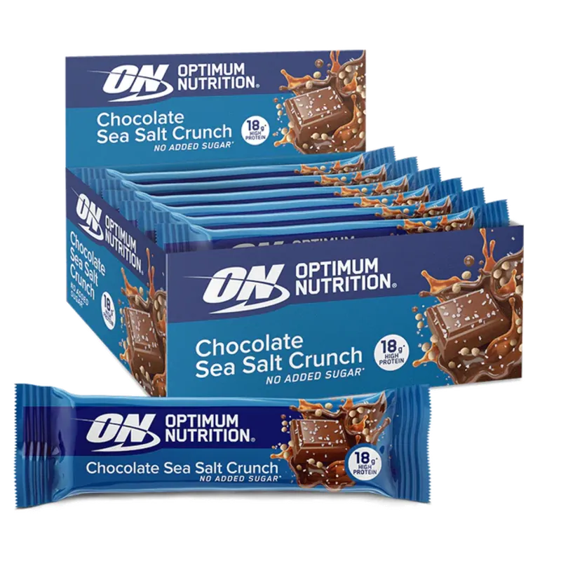 Optimum Nutrition Chocolate Bar (12x55g) Sea Salt – 660 g