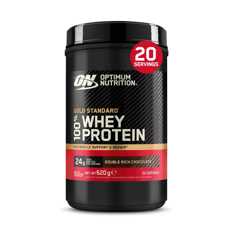 Optimum Nutrition Gold Standard 100% Whey Protein Powder – 620g
