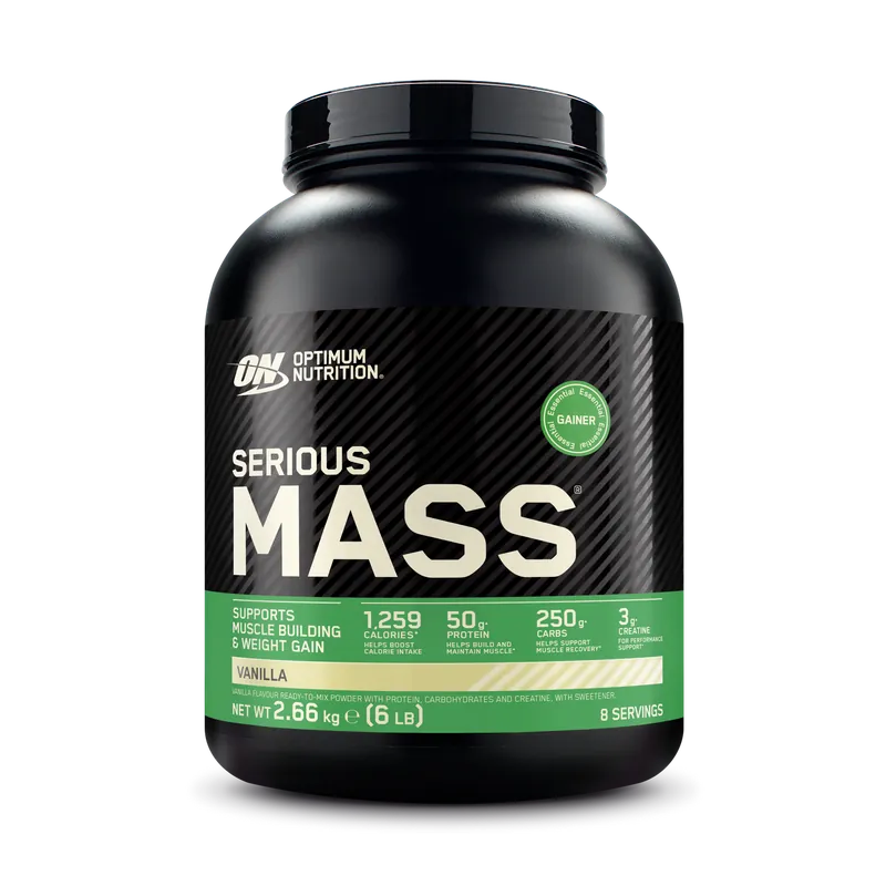 Optimum Nutrition Serious Mass Weight Gainer Protein Powder – 2660g
