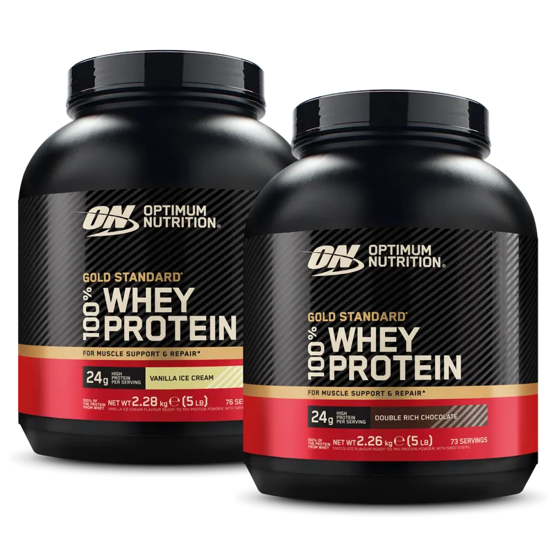 2x Gold Standard 100% Whey Protein (2270g)