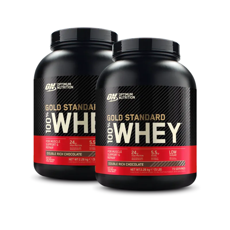 2x Gold Standard 100% Whey Protein (2270g)