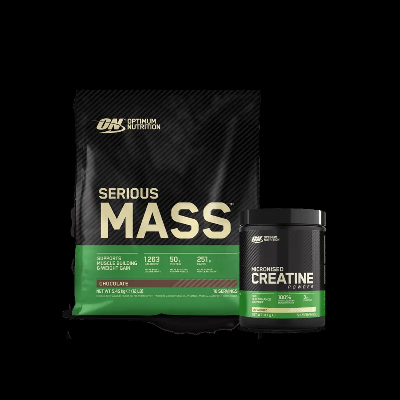 Serious Mass Gainer & Kreatin Paket
