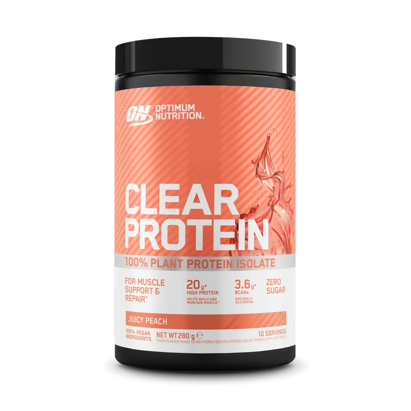 Clear Protein 100% Plant Protein Isolate Powder - 280g (10 Portionen)