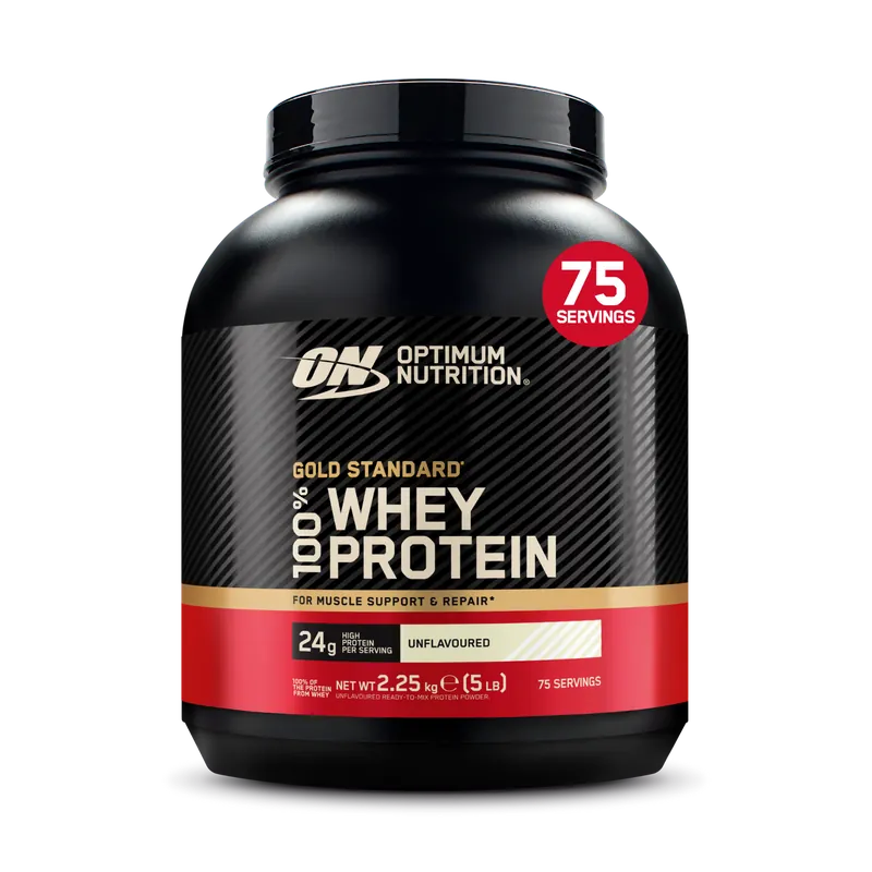 Optimum Nutrition Gold Standard 100% Whey Protein Powder – 2250g
