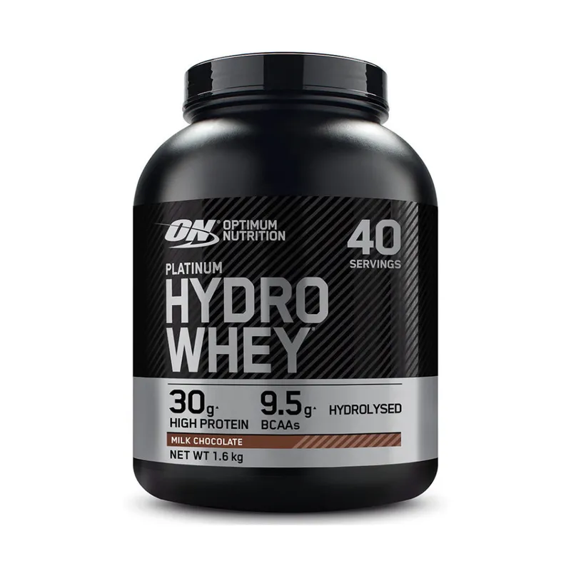 Optimum Nutrition Platinum Hydrowhey Hydrolysed Whey Protein Powder - 1.6kg (40 Portionen) – 1600g