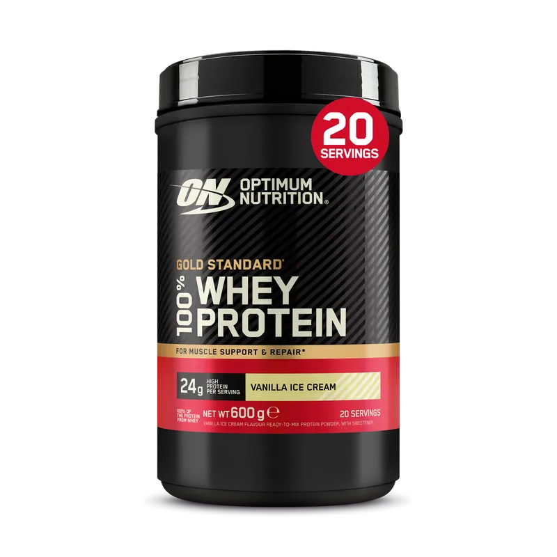 Optimum Nutrition Gold Standard 100% Whey Protein Powder – 600g