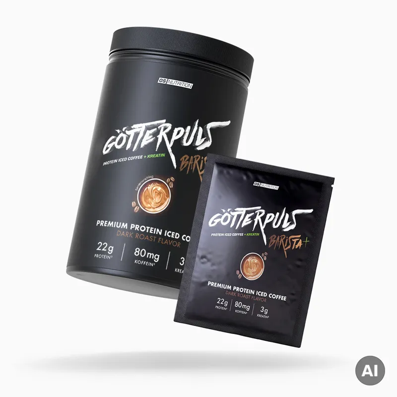 Götterpuls Barista+ – Protein Iced Coffee + Kreatin