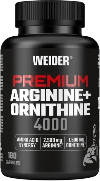 Weider - Arginine + Ornithine 4000 - 180 Kapseln