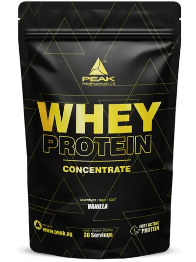 Peak - Whey Protein Concentrate - 900g Beutel