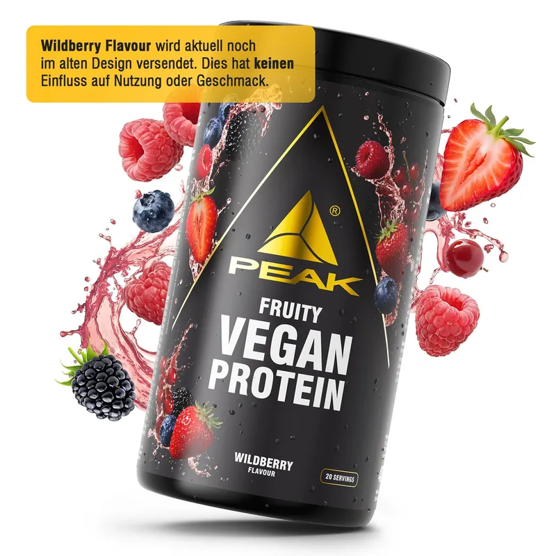 Peak - Fruity Vegan Protein - 400g Dose – 400g