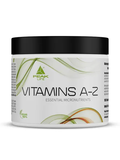 PEAK Performance Products S.A. Vitamins A-Z