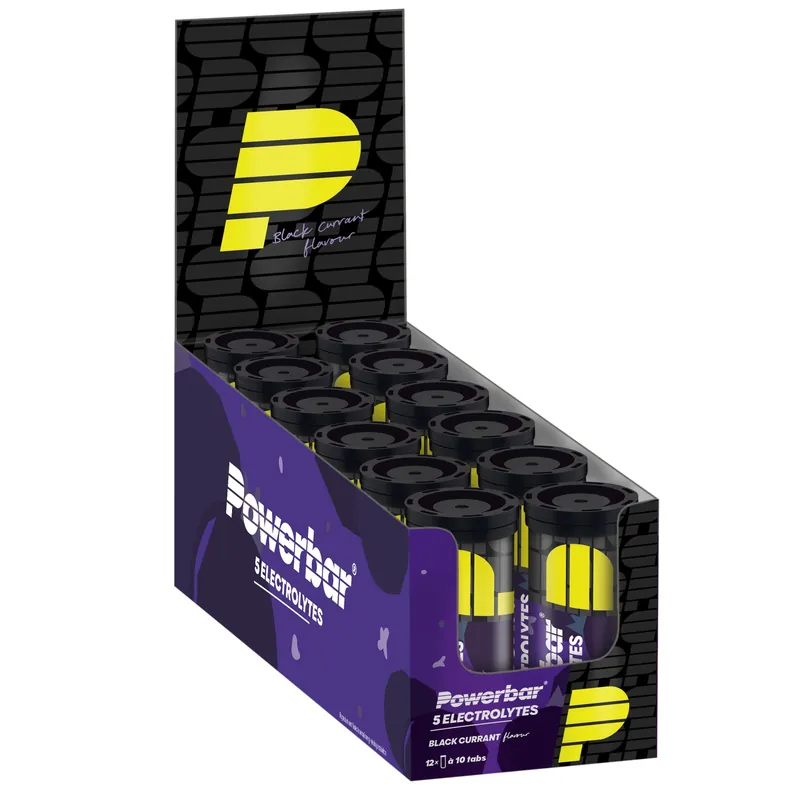 Powerbar 5 Electrolytes Sports Drink (12x10Tabs) Black Currant