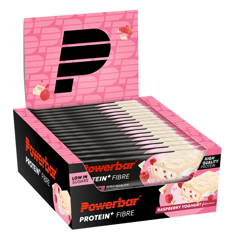 Powerbar Protein+ Fibre Bar Raspberry Yoghurt (16x35g) – 560 g