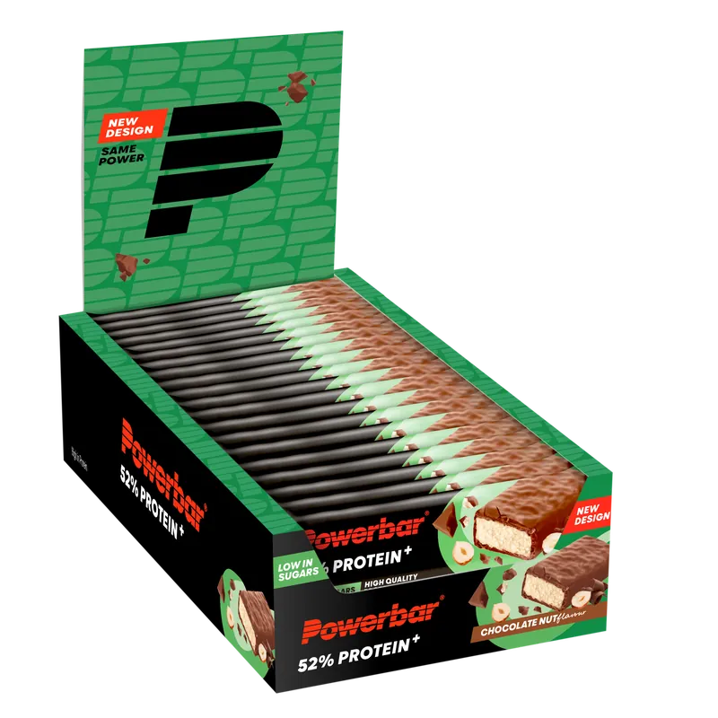 Powerbar 52% Protein+ High Protein Low Sugar Riegel – 200g