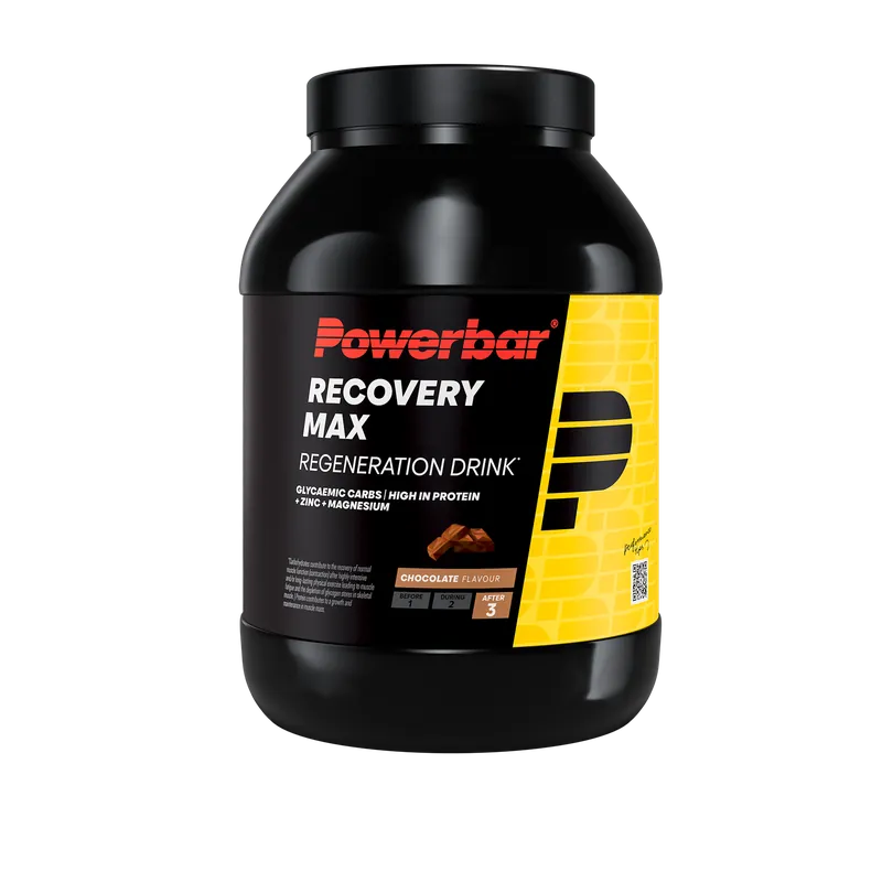 Powerbar Recovery Max - Regenerations Drink mit Whey Protein, Kohlenhydraten, Magnesium&Zink – 1144g