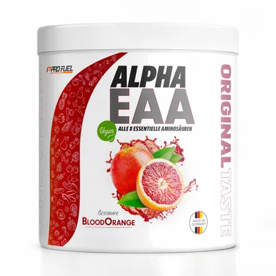 ALPHA.EAA | 8 essentielle Aminosäuren | Blutorange