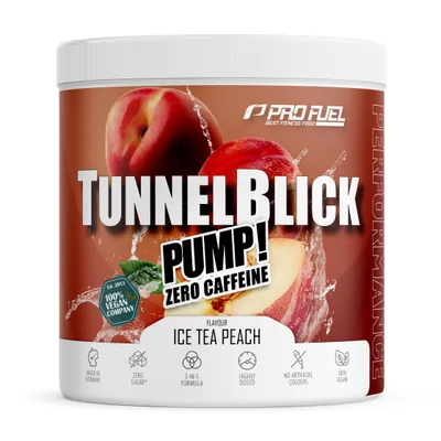 TUNNELBLICK PUMP | Booster | Ice Tea Peach