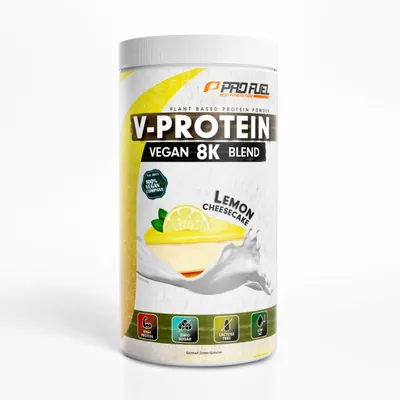 V-PROTEIN | vegan 4K Blend | Lemon Cheesecake
