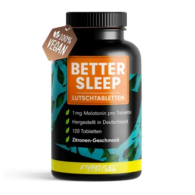 MELATONIN | 120 Lutschtabletten | Zitrone