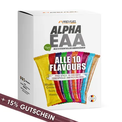 PROFUEL ALPHA.EAA ProbePaket | Alle 10 Geschmacksrichtungen