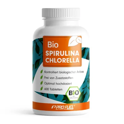 Bio SPIRULINA & CHLORELLA | 600 Presslinge