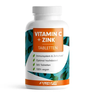 VITAMIN C + ZINK | 365 Tabletten