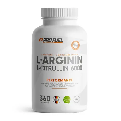 L-ARGININ & L-CITRULLIN | 360 Kapseln