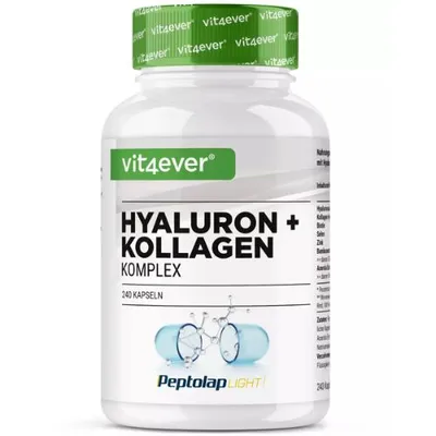 Hyaluronsäure Kollagen Komplex (240 Kaps.)