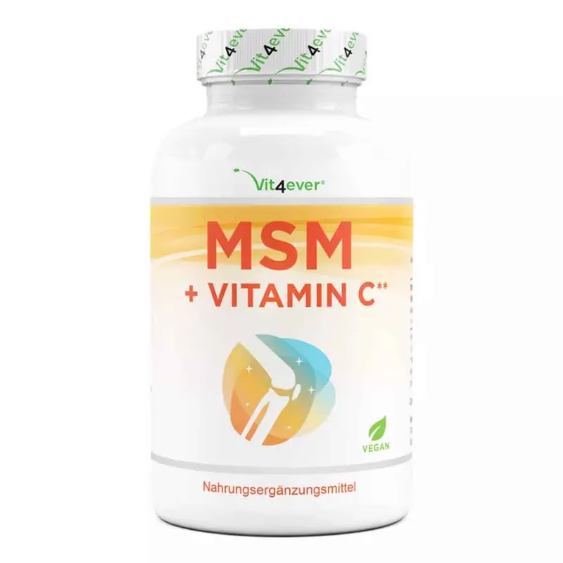 MSM Plus Vit4ever (365 Tabletten -1000mg)