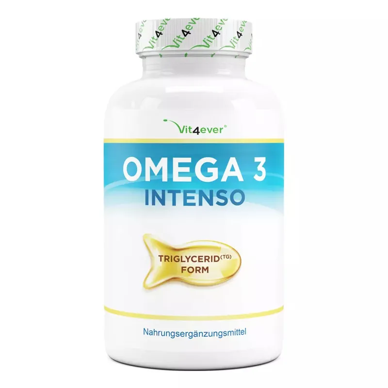Omega 3 Intenso Fischöl (365 Softgel-Kapseln)
