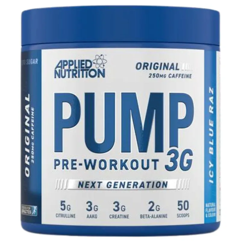 PUMP 3G Pre-Workout -  Applied Nutrition (375G)