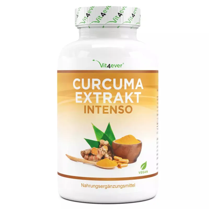 Curcuma Extrakt Intenso Curcumin - (180 Kapseln)