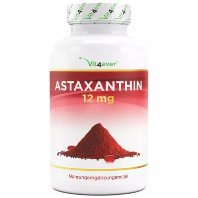Astaxanthin 12mg vit4ever  (150 Softgel Kapseln)