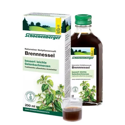 Schoenenberger Brennessel, Saft Basic / 200 ml