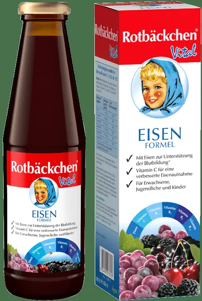 Rotbäckchen - Vital Eisen Formel 450ml