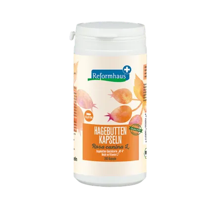 Reformhaus plus - Hagebuttenkapseln bio 200 Stk.