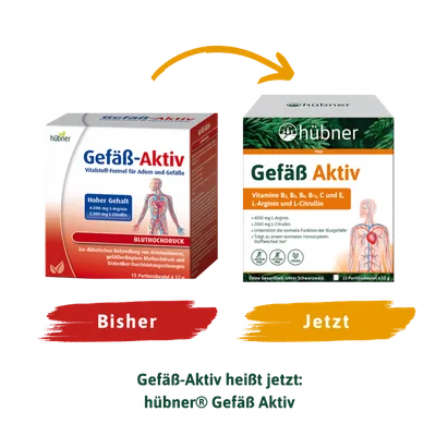 Hübner - Gefäß Aktiv 360g