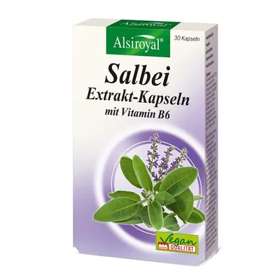 Alsiroyal - Salbei-Kapseln 30St