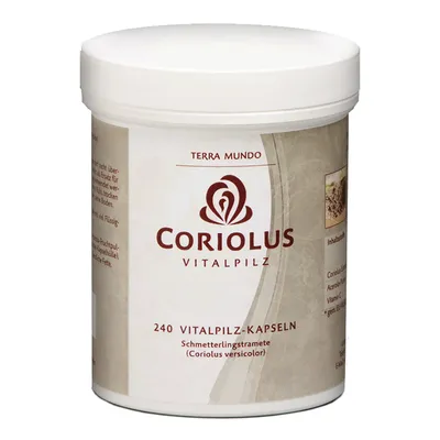 Terra Mundo - Coriolus Bio Vitalpilz Kapseln, 240 Kaps